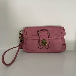 Coach legacy wristlet